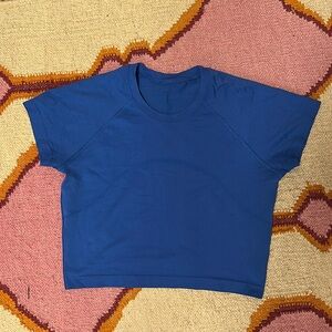 lululemon Cropped Swiftly Short Sleeve